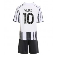 Juventus Kenan Yildiz #10 Replika babykläder Hemmaställ Barn 2025-26 Kortärmad (+ korta byxor)